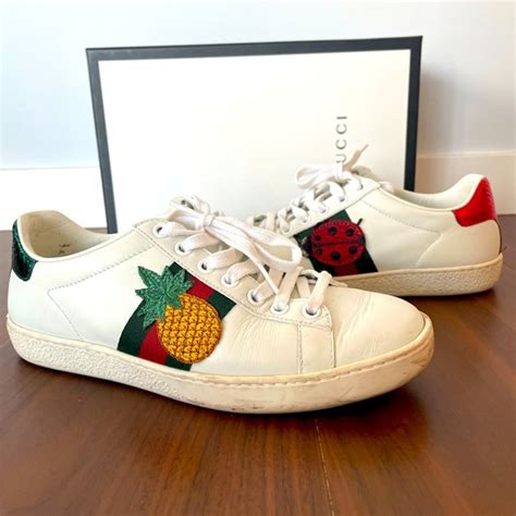 gucci pineapple shoes